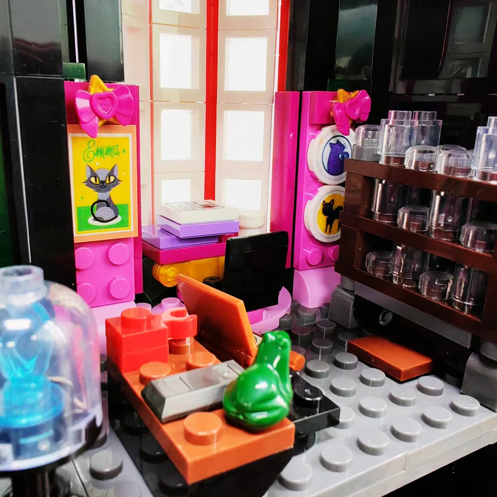 Building Blocks Creator Harry Potter MOC Magic Office Bricks Toy Construction Set Toys - 6