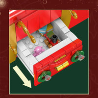 Thumbnail for Building Blocks Creator Expert MOC City Santa Claus Bricks Toy Construction Set Toys - 5