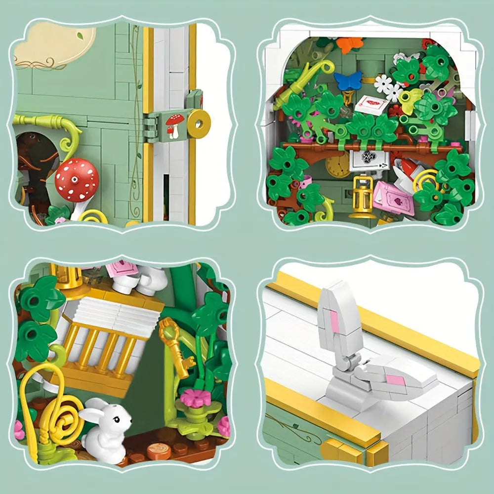 Creator Expert Alice In Wonderland 3D Book Bricks Toy