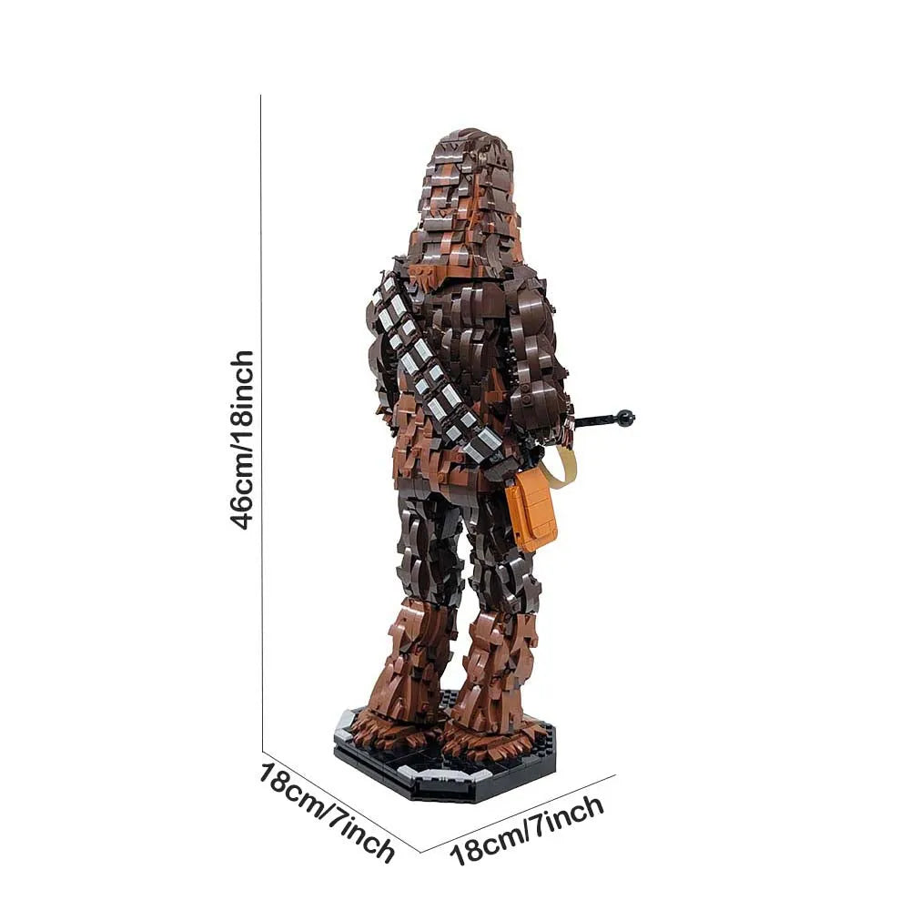 Building Blocks Star Wars MOC The Chewbacca Bricks Toys - 2