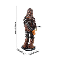 Thumbnail for Building Blocks Star Wars MOC The Chewbacca Bricks Toys - 2