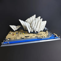 Thumbnail for Building Blocks MOC Architecture Famous Sydney Opera House Bricks Toy - 7