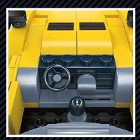 Thumbnail for Building Blocks Tech Mini Lambo Miura Speed Champions Racers Bricks Toy Construction Set Toys - 5