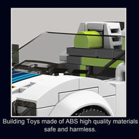 Thumbnail for Building Blocks Tech Mini Porsche 918 Speed Champions Bricks Toy Construction Set Toys - 3