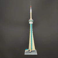 Thumbnail for Building Blocks MOC Architecture Canada Toronto TV Tower Bricks Toy - 10