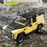 Thumbnail for Building Blocks Tech MOC Motorized Off Road Rock Glgan Bricks Toy Construction Set Toys - 3