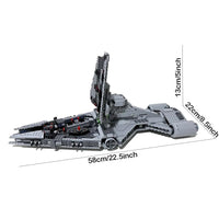 Thumbnail for Building Blocks MOC Star Wars 89006 Imperial Light Cruiser Bricks Toy - 11