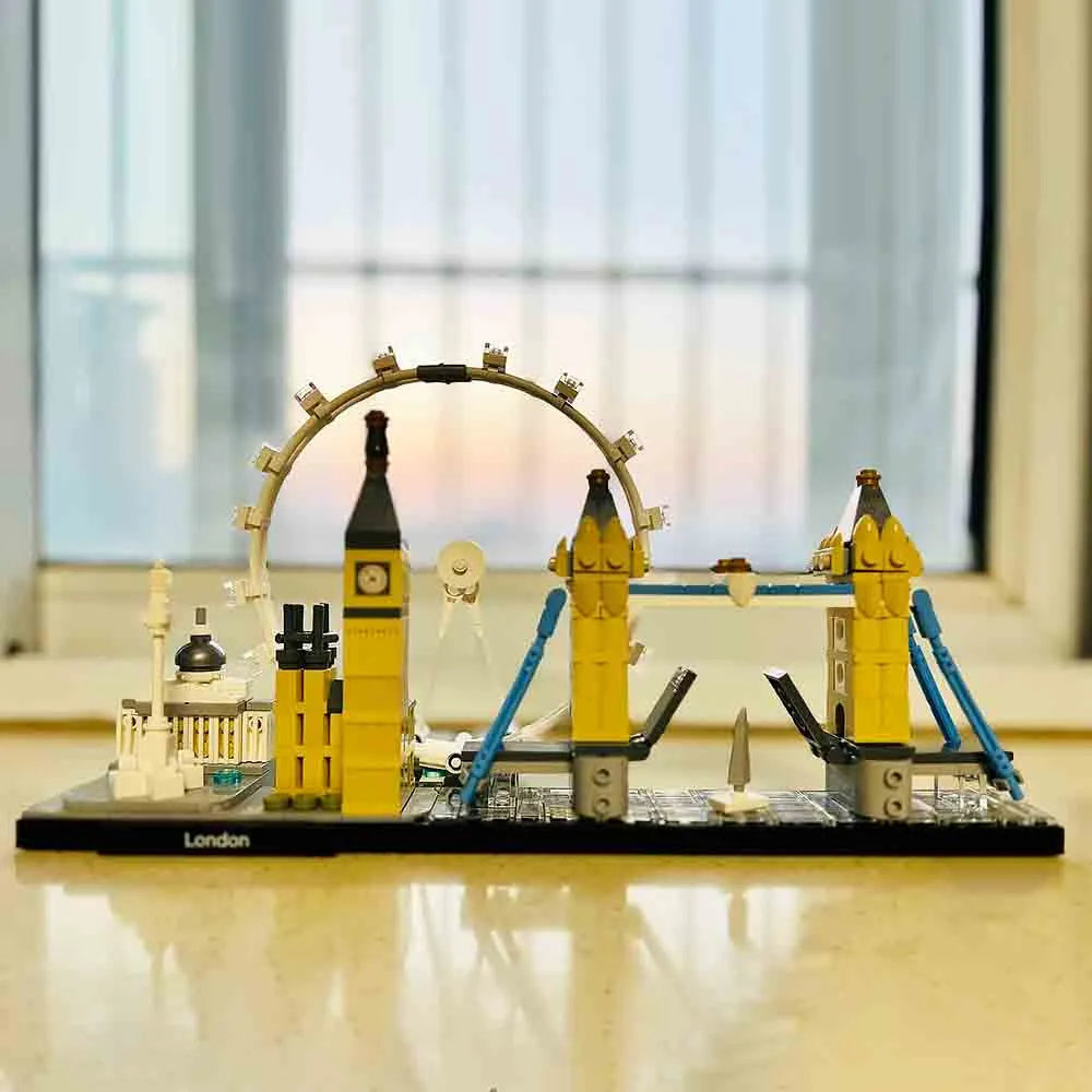 Building Blocks Architecture MOC London Skyline Bricks Toy Construction Set Toys - 6