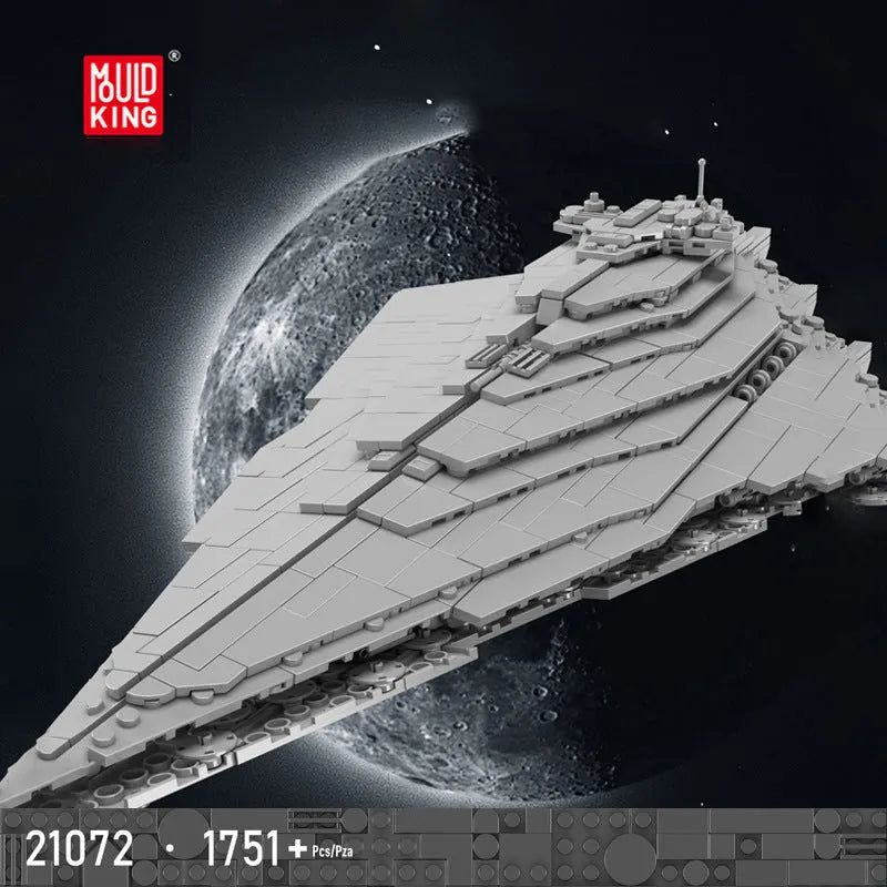Building Blocks Star Wars MOC Renaissance Class Star Destroyer Bricks Toy - 4