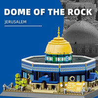 Thumbnail for Building Blocks Creator Expert Jerusalem Dome Of The Rock Bricks Toy Construction Set Toys - 2