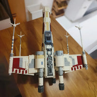 Thumbnail for Building Blocks Star Wars MOC Red Five X-Wing Star Fighter Bricks Toy 05039 - 6