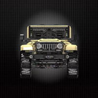 Thumbnail for Building Blocks Tech MOC RC Jeep Wrangler SUV Car Bricks Toy Construction Set Toys - 7