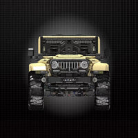 Thumbnail for Building Blocks Tech MOC RC Jeep Wrangler SUV Car Bricks Toy - 7