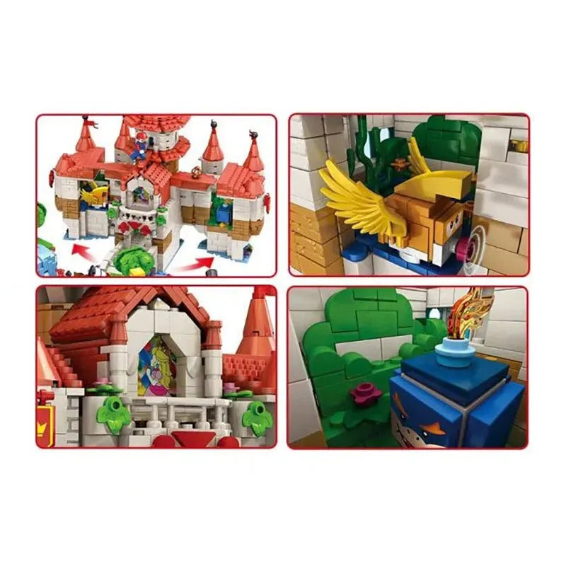 Building Blocks Creator Movie Super Mario Castle Bricks Toys EU - 5