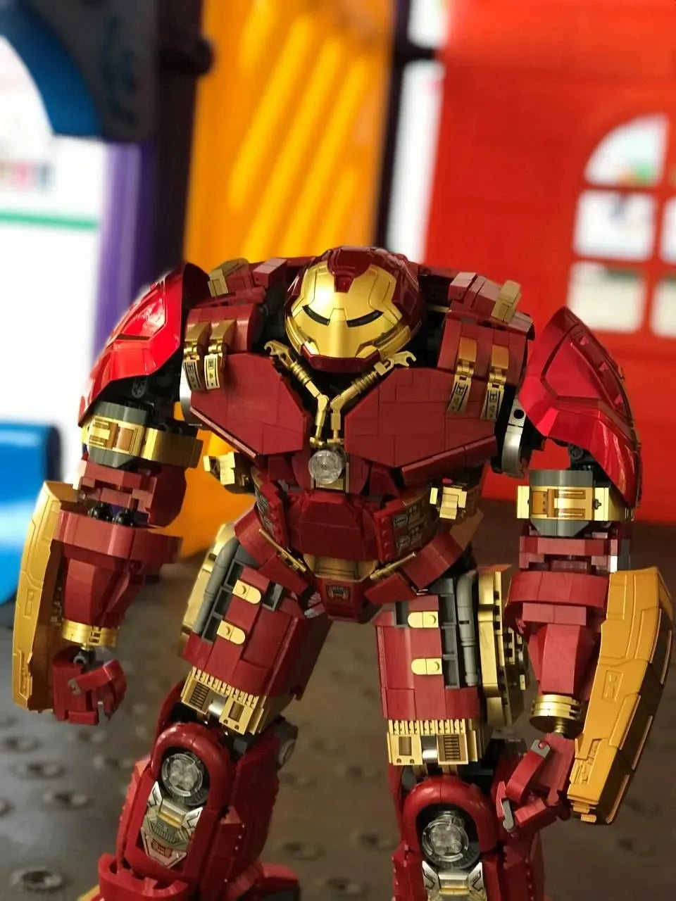 Building Blocks Mech MOC MK44 Hulkbuster Armor Robot Bricks Toy Construction Set Toys - 5