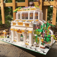 Thumbnail for Building Blocks MOC Expert Neoclassical Botanical Garden Bricks Toy Construction Set Toys - 4