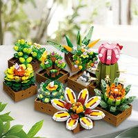 Thumbnail for Building Blocks Creator Expert Ideas Botanical Garden Bricks Toy Construction Set Toys - 6