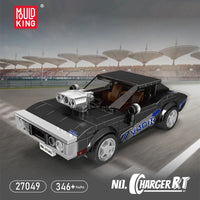 Thumbnail for Building Blocks Tech Mini Charger RT Speed Champions Car Bricks Toy Construction Set Toys - 7