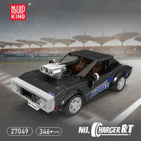 Thumbnail for Building Blocks Tech Mini Charger RT Speed Champions Car Bricks Toy - 7