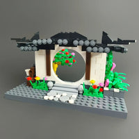 Thumbnail for Building Blocks Creator Expert MOC Huizhou Architecture Arch Bricks Toy Construction Set Toys - 4
