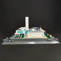 Thumbnail for Building Blocks MOC Architecture NY United Nations HQ Bricks Kids Toys Construction Set Toys - 12