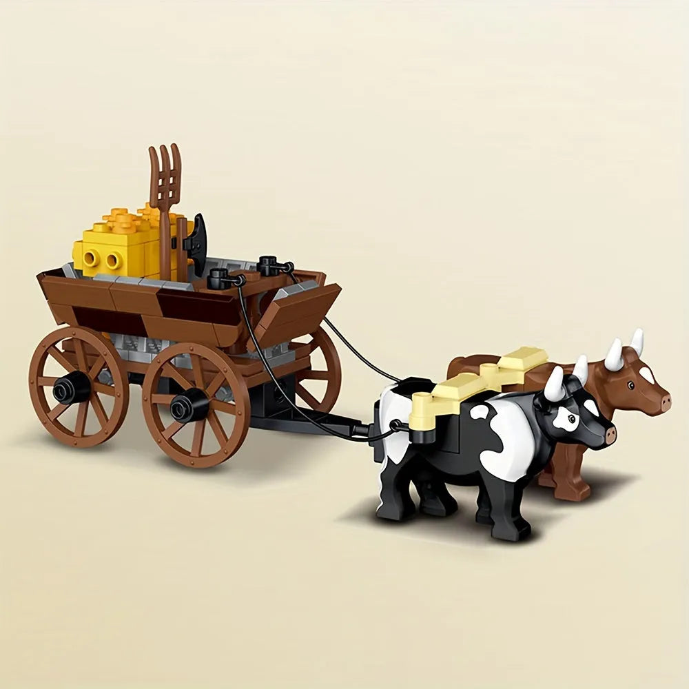 Building Blocks Creator Expert MOC The Vikings House Bricks Toy Construction Set Toys - 6