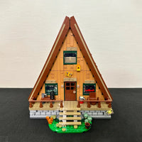 Thumbnail for Building Blocks Ideas Expert MOC A Frame Cabin House Bricks Toy Construction Set Toys - 1