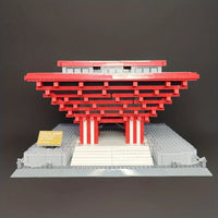 Thumbnail for Building Blocks Architecture Famous China Pavilion At Expo Bricks Toy 7210 - 15