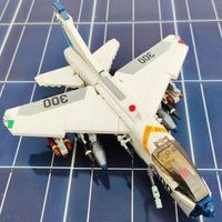 Thumbnail for Building Blocks MOC Military Aircraft A-7 Fighter Jet Attack Plane Bricks Toys Construction Set Toys - 11