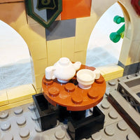Thumbnail for Building Blocks Creator Harry Potter MOC Magic Courtyard Bricks Toy Construction Set Toys - 6