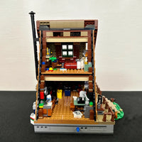 Thumbnail for Building Blocks Ideas Expert MOC A Frame Cabin House Bricks Toy Construction Set Toys - 6