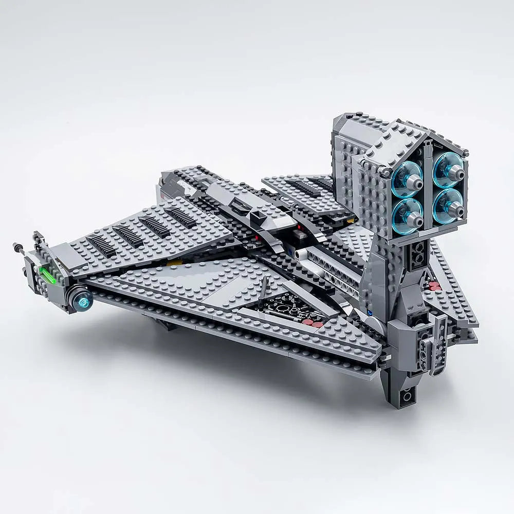 Building Blocks Star Wars MOC The Justifier Space Shuttle Bricks Toy - 4