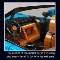Thumbnail for Building Blocks Tech Mini AMG GTC Speed Champions Bricks Toy - 4
