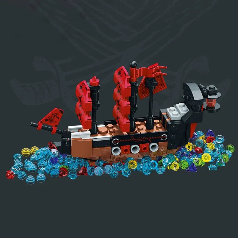 Building Blocks Creator Expert Ideas Ship In A Bottle Bricks Toy Construction Set Toys - 8