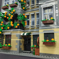 Thumbnail for Building Blocks Expert MOC 89107 Lion Pub Club Bricks House Kids Toys - 7