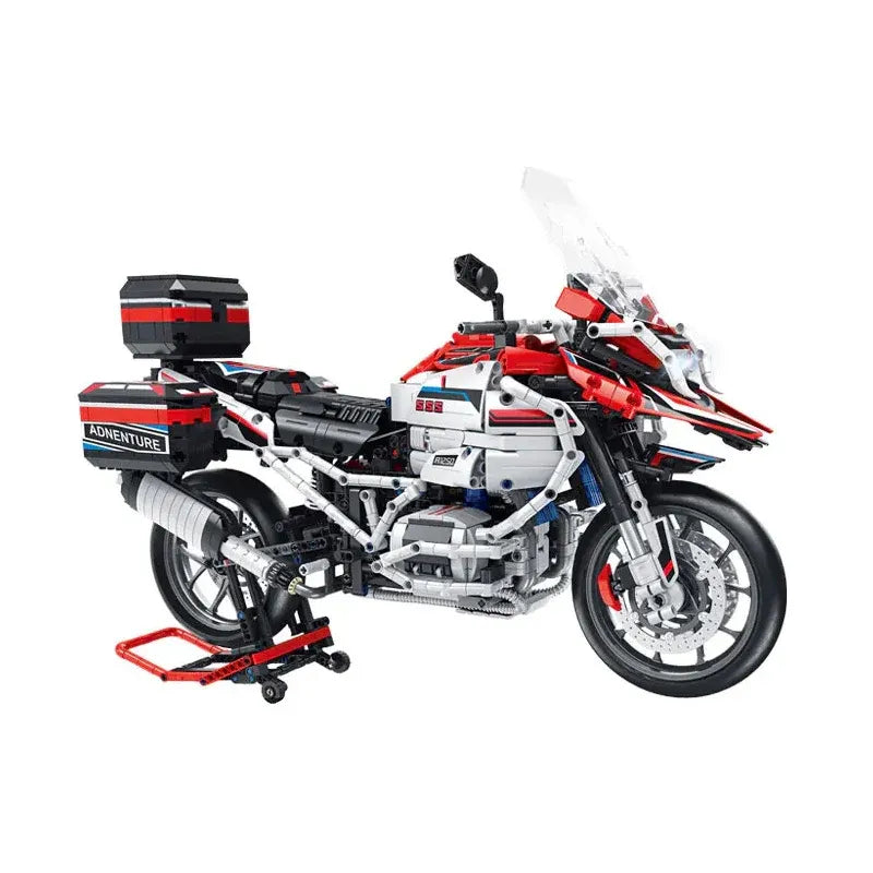Building Blocks Tech MOC BMW R1250 Super Motorcycle Bricks Toy Construction Set Toys - 1