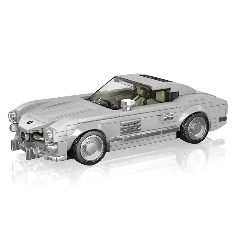 Building Blocks Tech Mini Mercedes-Benz 300SL Speed Champions Racers Bricks Toy - 1