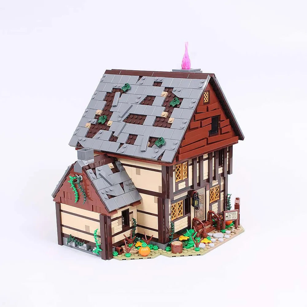 Building Blocks Ideas MOC Creator The Sanderson Sisters Cottage Bricks Toy - 1
