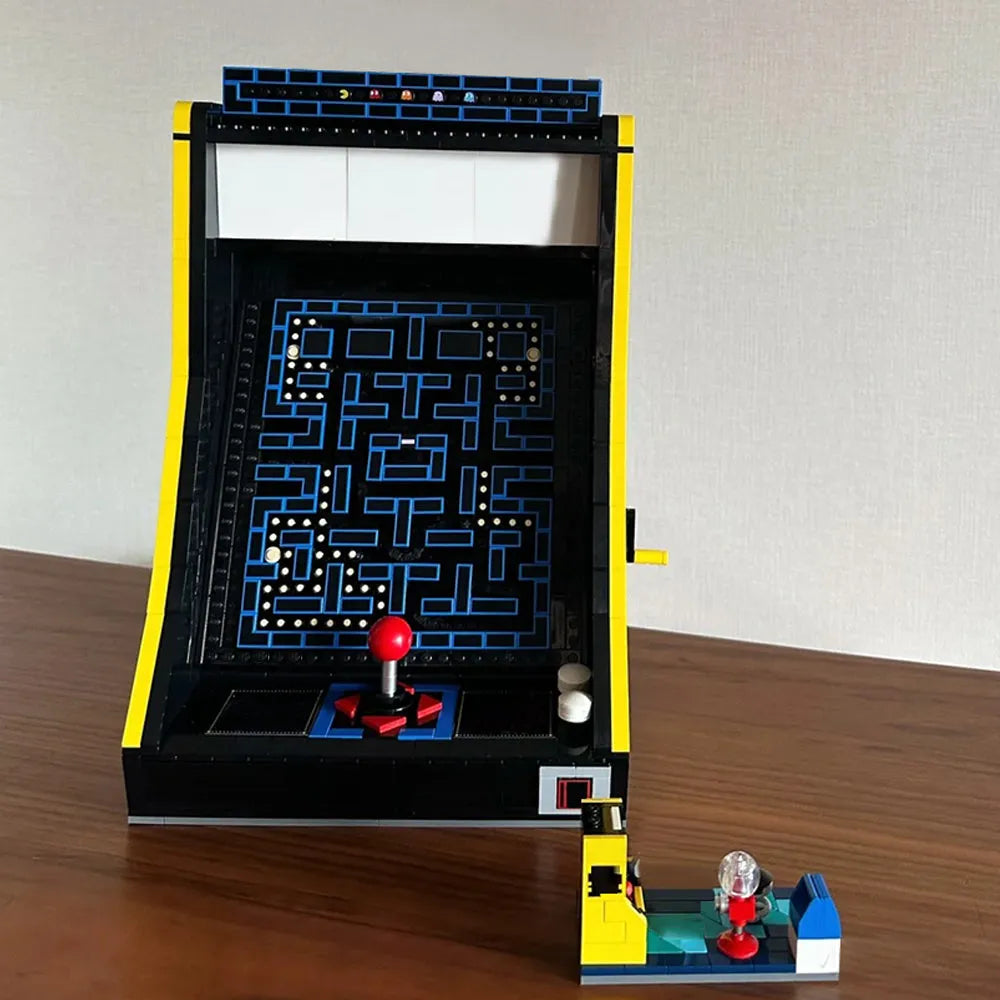Building Blocks Ideas Expert MOC Pac Man Arcade Machine Bricks Toy - 2