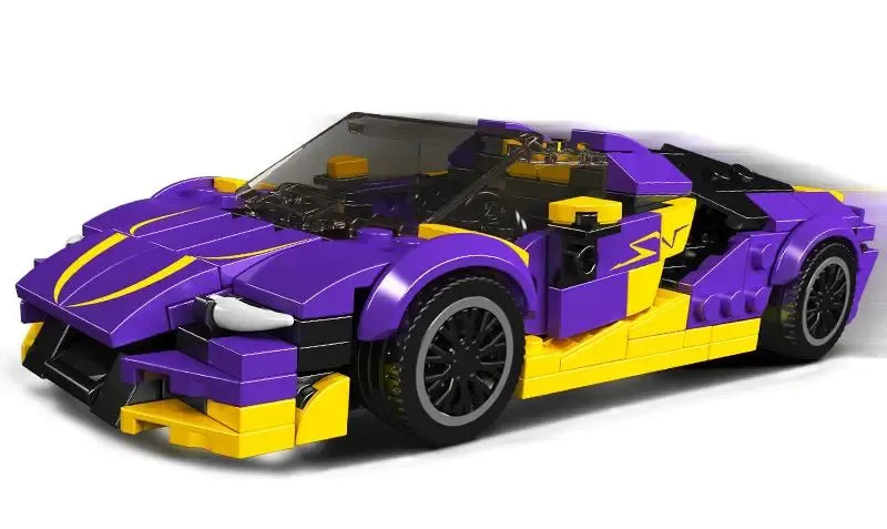 Building Blocks Tech Mini Centennial Bull Car Speed Champions Bricks Toy Construction Set Toys - 6