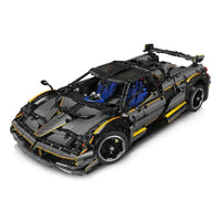 Thumbnail for Building Blocks MOC Supercar Pagani Huayra Racing Car Bricks Toy - 1