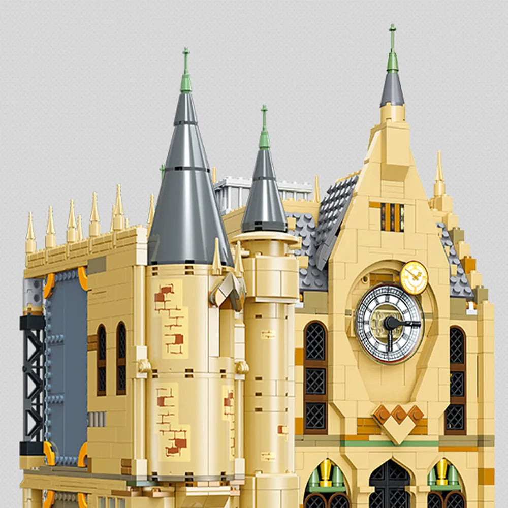 Building Blocks Harry Potter MOC Hogwarts Magic Clock Tower Bricks Toy - 6