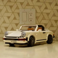 Thumbnail for Building Blocks Tech MOC Porsche 911 Hyper Racing Car Bricks Toy - 6