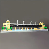 Thumbnail for Building Blocks MOC Architecture China Wuhan River Bridge Bricks Toy - 8