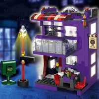 Thumbnail for Building Blocks Harry Potter MOC Magic Diagon Pub Bricks Toys - 2