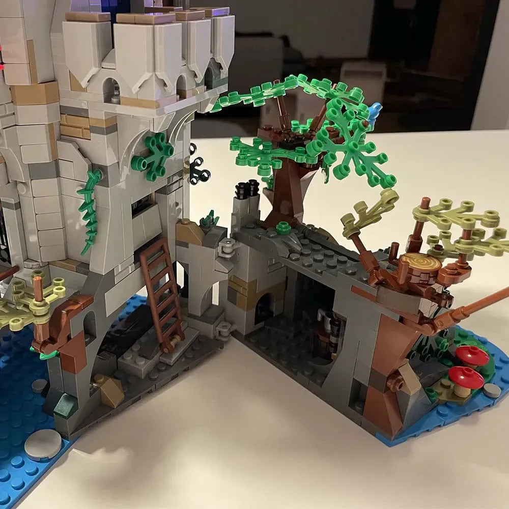 Building Blocks Creator Expert City Castle in the Forest Bricks Toy Construction Set Toys - 9
