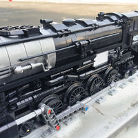 Thumbnail for Building Blocks Tech MOC Big Boy Simulation City Train Bricks Toy Construction Set Toys - 12