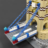 Thumbnail for Building Blocks MOC Architecture London Tower Bridge Bricks Toys - 9