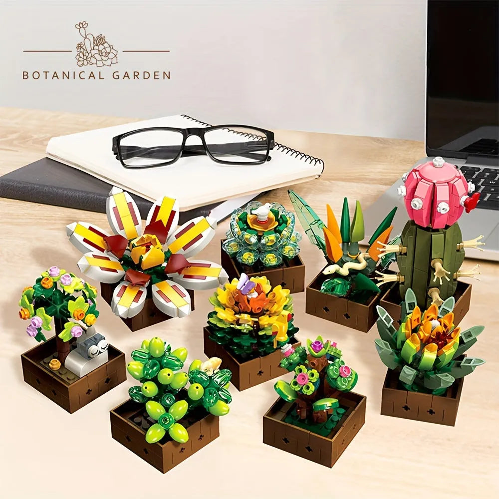 Building Blocks Creator Expert Ideas Botanical Garden Bricks Toy Construction Set Toys - 2