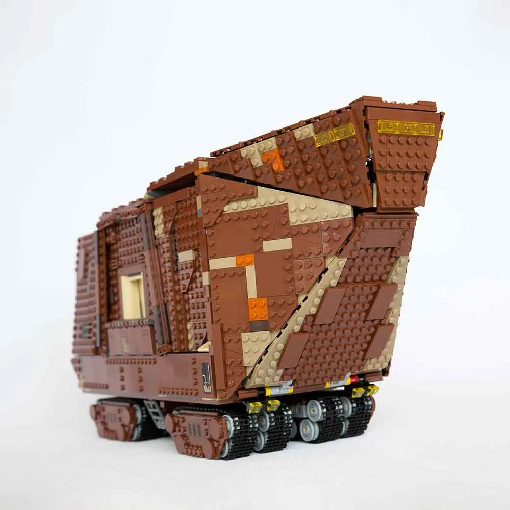Building Blocks Star Wars MOC The Sandcrawler Bricks Toy - 5